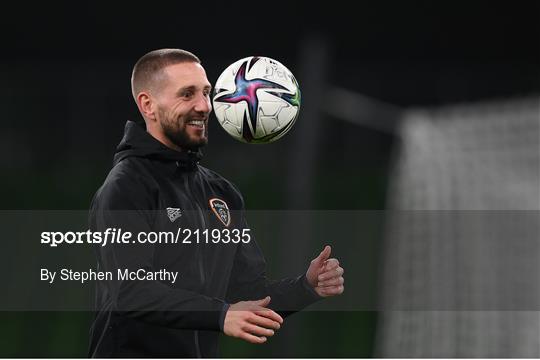 Republic of Ireland Press Conference & Training Session Republic of Ireland Press Conference & Training Session