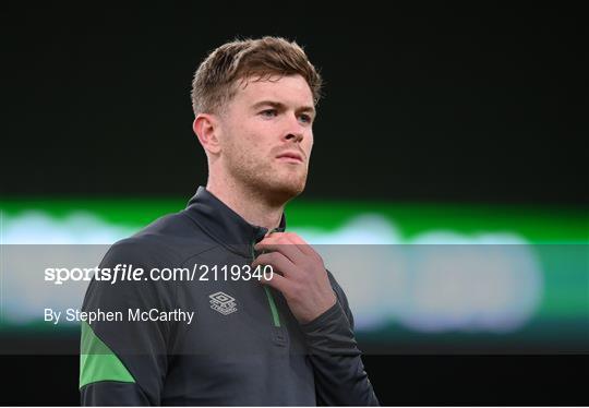 Republic of Ireland Press Conference & Training Session Republic of Ireland Press Conference & Training Session