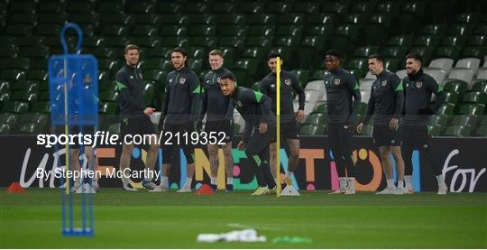 Republic of Ireland Press Conference & Training Session Republic of Ireland Press Conference & Training Session