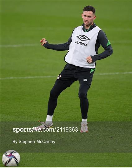 Republic of Ireland Press Conference & Training Session Republic of Ireland Press Conference & Training Session