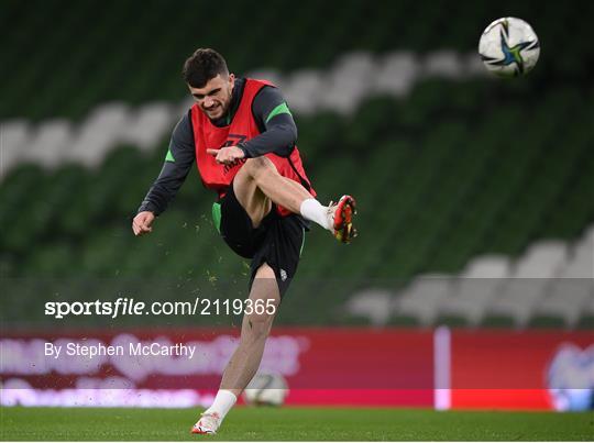 Republic of Ireland Press Conference & Training Session Republic of Ireland Press Conference & Training Session