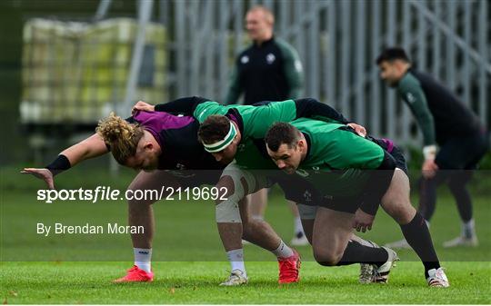 Ireland Rugby Squad Training