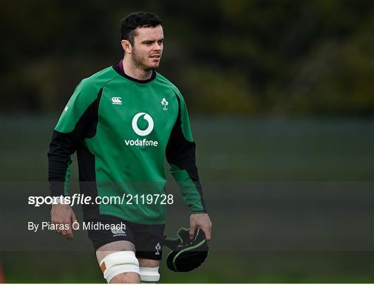 Ireland Rugby Squad Training