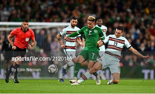 Republic of Ireland v Portugal - FIFA World Cup 2022 Qualifier Republic of Ireland v Portugal - FIFA World Cup 2022 Qualifier