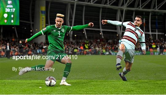 Republic of Ireland v Portugal - FIFA World Cup 2022 Qualifier Republic of Ireland v Portugal - FIFA World Cup 2022 Qualifier