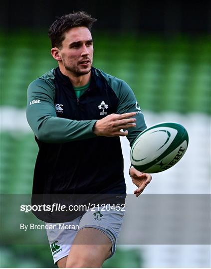 Ireland captain's run Ireland captain's run