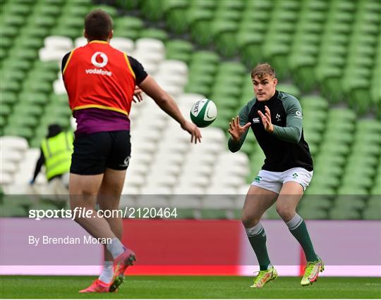 Ireland captain's run Ireland captain's run