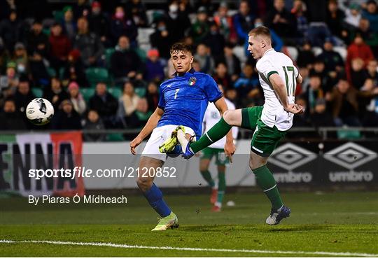 Republic of Ireland v Italy - UEFA European U21 Championship Qualifier