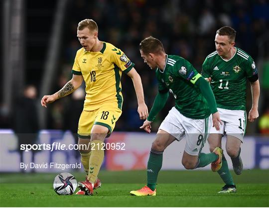 Northern Ireland v Lithuania - FIFA World Cup 2022 Qualifier Northern Ireland v Lithuania - FIFA World Cup 2022 Qualifier
