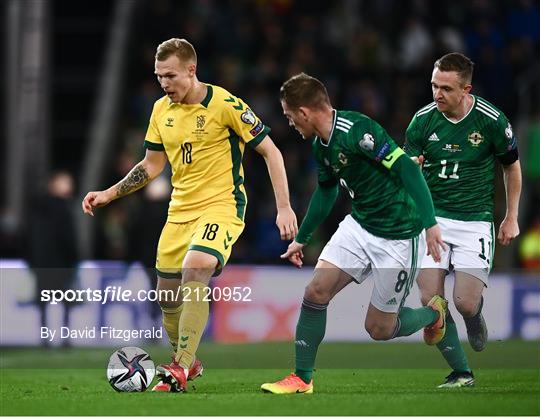 Northern Ireland v Lithuania - FIFA World Cup 2022 Qualifier