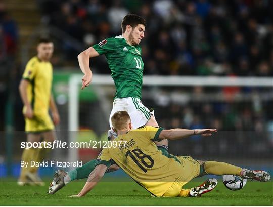 Northern Ireland v Lithuania - FIFA World Cup 2022 Qualifier Northern Ireland v Lithuania - FIFA World Cup 2022 Qualifier