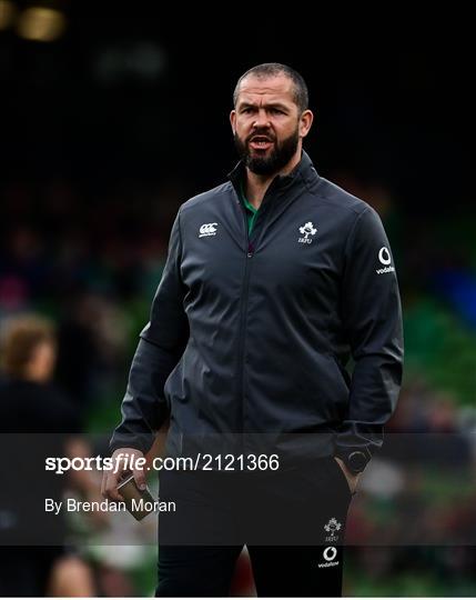 Ireland v New Zealand - Autumn Nations Series Ireland v New Zealand - Autumn Nations Series