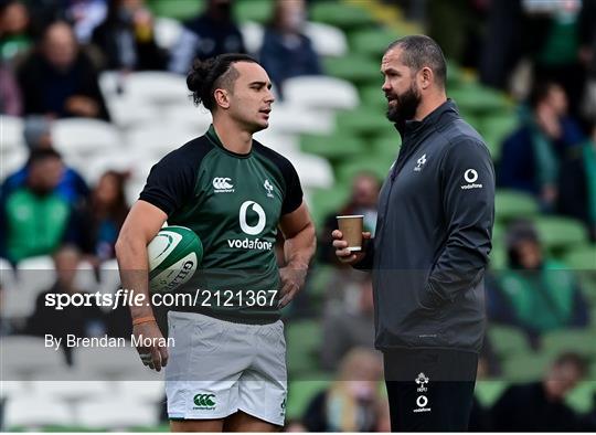 Ireland v New Zealand - Autumn Nations Series Ireland v New Zealand - Autumn Nations Series