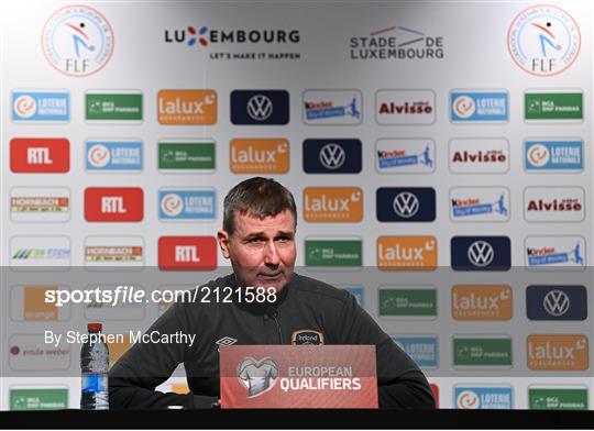 Republic of Ireland Press Conference & Training Session Republic of Ireland Press Conference & Training Session