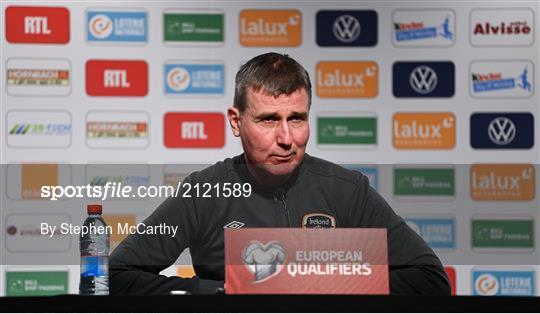Republic of Ireland Press Conference & Training Session Republic of Ireland Press Conference & Training Session