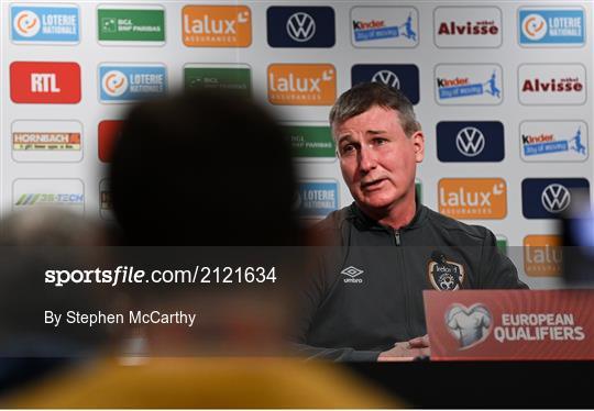 Republic of Ireland Press Conference & Training Session Republic of Ireland Press Conference & Training Session