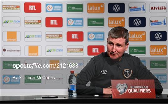 Republic of Ireland Press Conference & Training Session Republic of Ireland Press Conference & Training Session