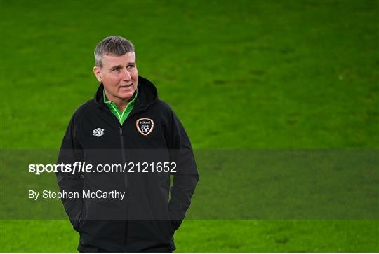 Republic of Ireland Press Conference & Training Session Republic of Ireland Press Conference & Training Session