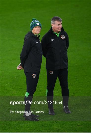 Republic of Ireland Press Conference & Training Session Republic of Ireland Press Conference & Training Session