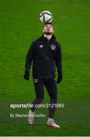 Republic of Ireland Press Conference & Training Session Republic of Ireland Press Conference & Training Session
