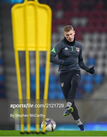 Republic of Ireland Press Conference & Training Session Republic of Ireland Press Conference & Training Session