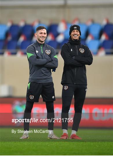 Republic of Ireland Press Conference & Training Session Republic of Ireland Press Conference & Training Session