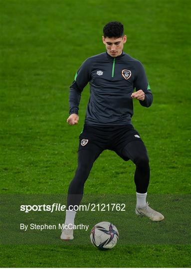 Republic of Ireland Press Conference & Training Session Republic of Ireland Press Conference & Training Session