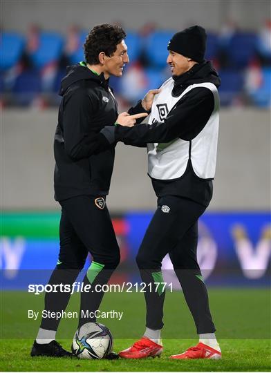 Republic of Ireland Press Conference & Training Session Republic of Ireland Press Conference & Training Session