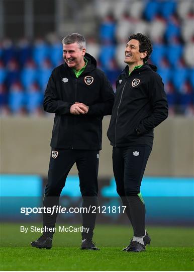 Republic of Ireland Press Conference & Training Session Republic of Ireland Press Conference & Training Session