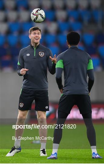 Republic of Ireland Press Conference & Training Session Republic of Ireland Press Conference & Training Session