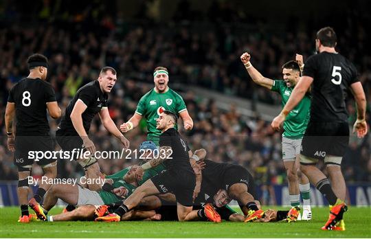 Ireland v New Zealand - Autumn Nations Series Ireland v New Zealand - Autumn Nations Series