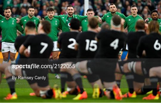 Ireland v New Zealand - Autumn Nations Series Ireland v New Zealand - Autumn Nations Series
