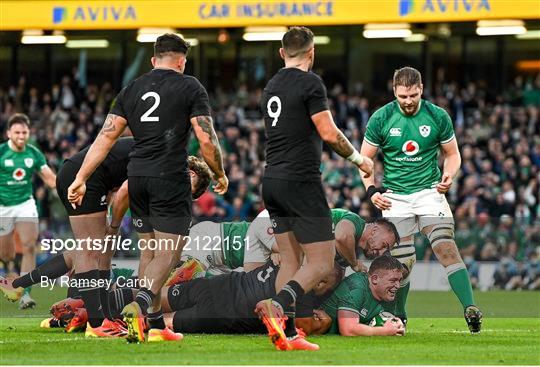 Ireland v New Zealand - Autumn Nations Series Ireland v New Zealand - Autumn Nations Series