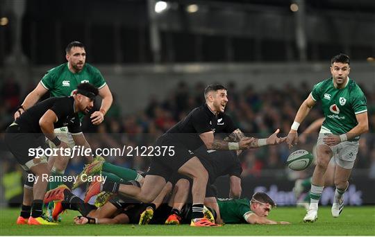 Ireland v New Zealand - Autumn Nations Series Ireland v New Zealand - Autumn Nations Series