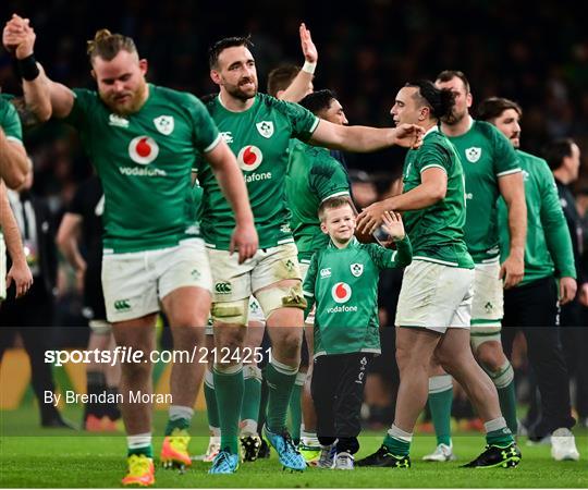 Ireland v New Zealand - Autumn Nations Series Ireland v New Zealand - Autumn Nations Series
