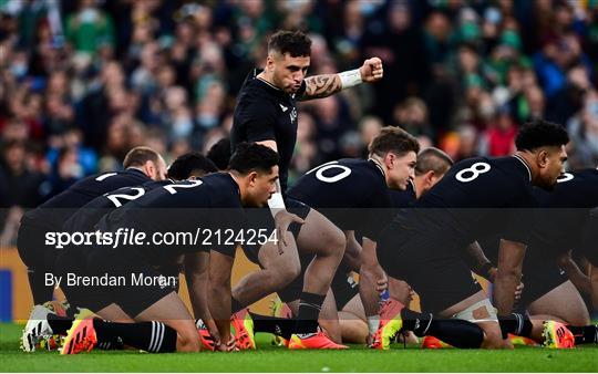 Ireland v New Zealand - Autumn Nations Series Ireland v New Zealand - Autumn Nations Series