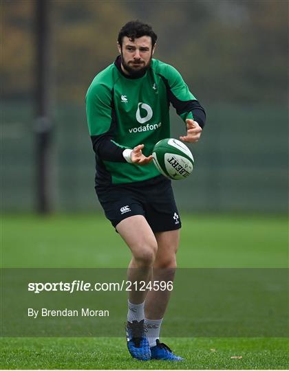 Ireland Rugby Squad Training