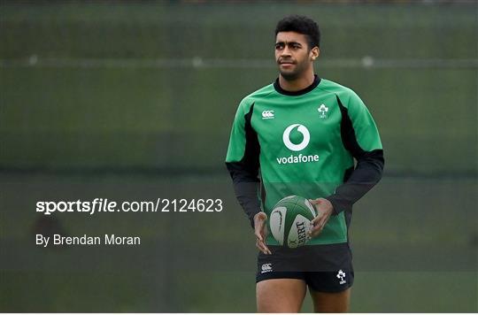 Ireland Rugby Squad Training