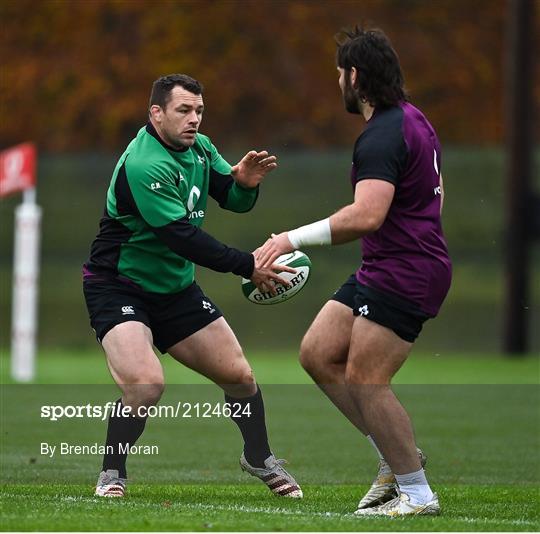 Ireland Rugby Squad Training