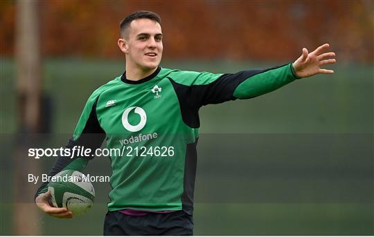 Ireland Rugby Squad Training Ireland Rugby Squad Training