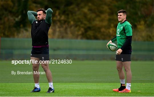 Ireland Rugby Squad Training Ireland Rugby Squad Training