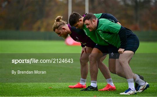 Ireland Rugby Squad Training Ireland Rugby Squad Training