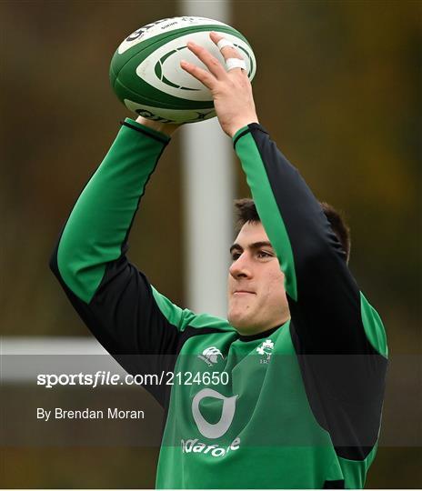 Ireland Rugby Squad Training