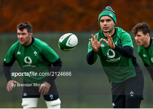 Ireland Rugby Squad Training