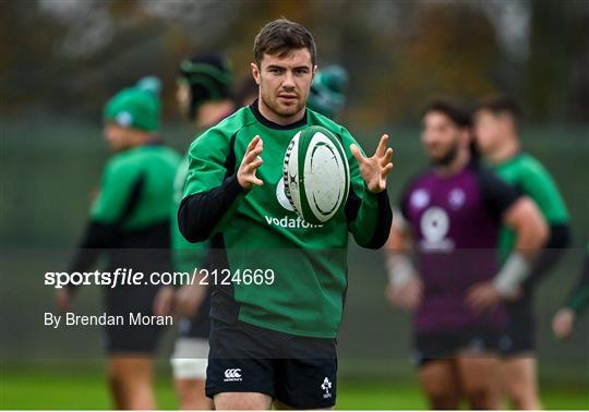 Ireland Rugby Squad Training