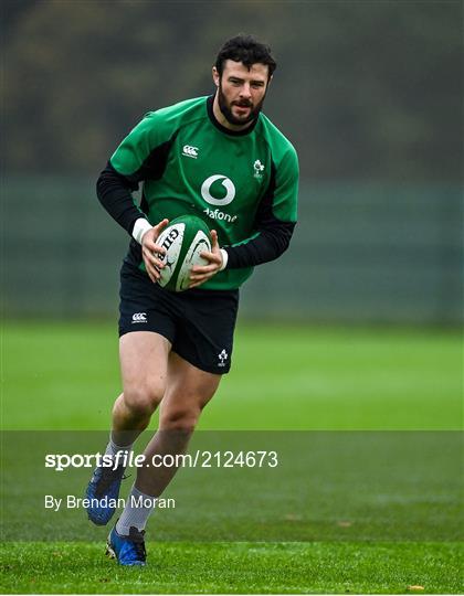 Ireland Rugby Squad Training