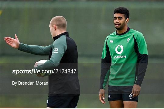 Ireland Rugby Squad Training