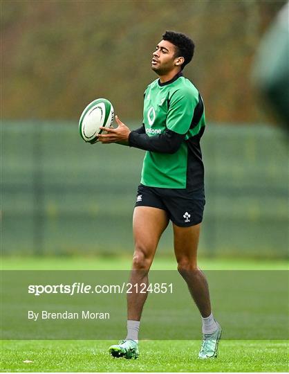 Ireland Rugby Squad Training Ireland Rugby Squad Training
