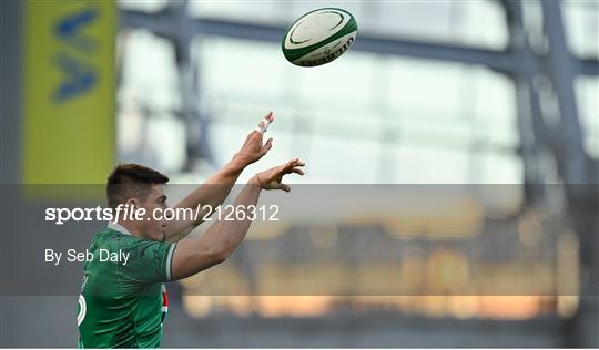 Ireland v Argentina - Autumn Nations Series Ireland v Argentina - Autumn Nations Series