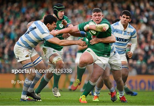 Ireland v Argentina - Autumn Nations Series Ireland v Argentina - Autumn Nations Series